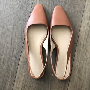Leather slingback from Banana Republic